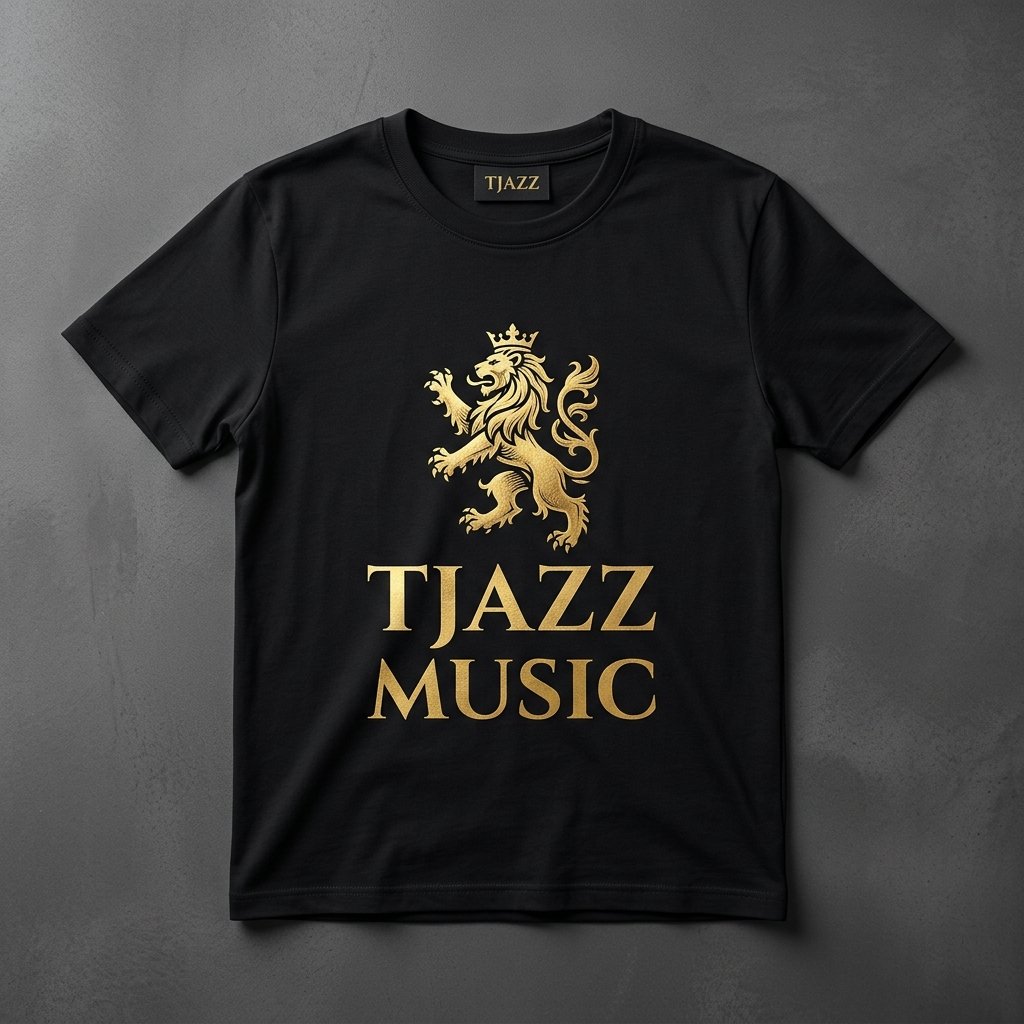 Gold Foil Lion T-Shirt